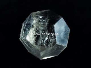 smoky quartz, dodecahedron