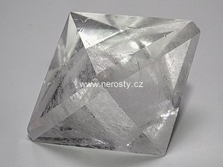 rock crystal, octahedron